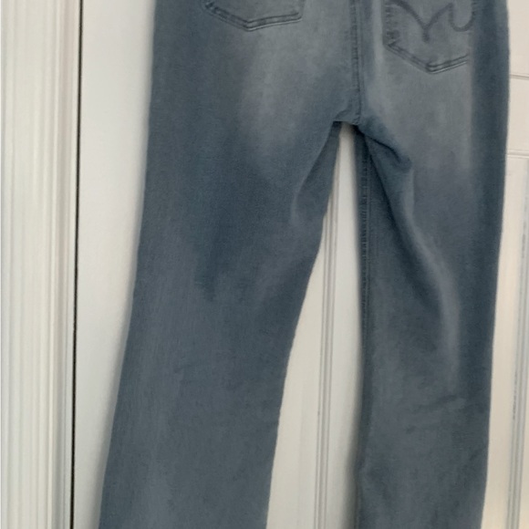 DG2 Diane Gilman Stretch Boot Cut Faded Jeans 10P - Picture 5 of 6